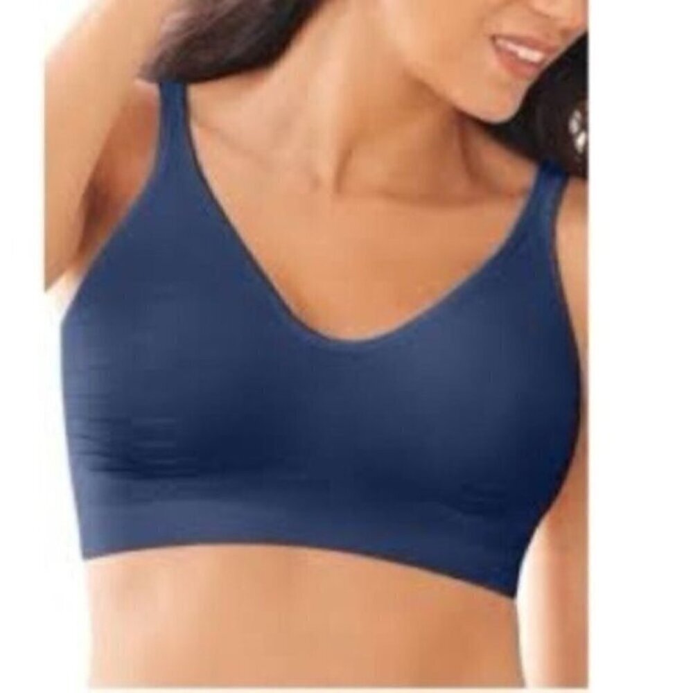 NWT Bali Blue Wireless Bra Medium